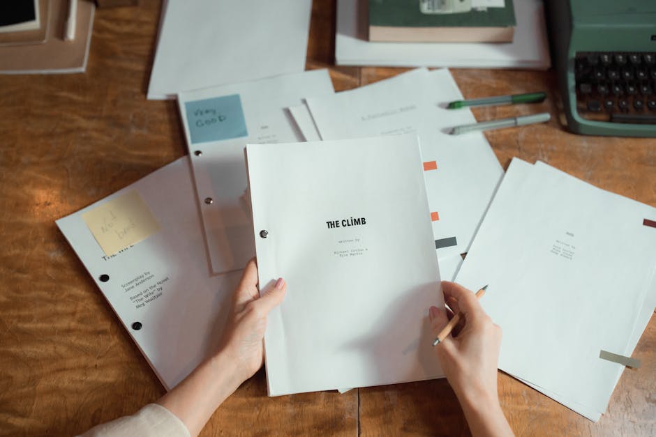 Editing Your Script: A Crucial Step