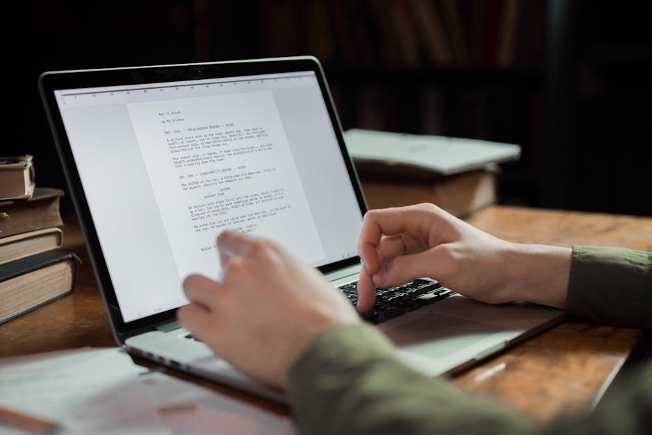 Editing Your Script: A Crucial Step